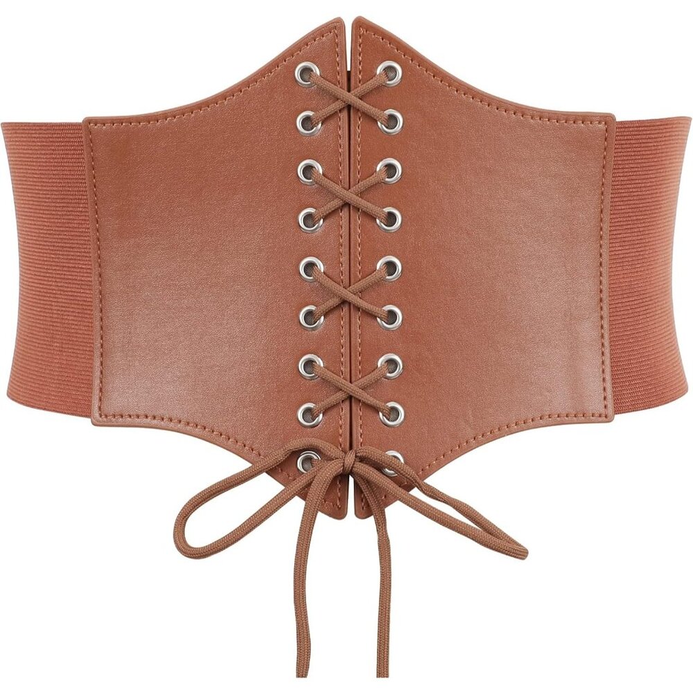 CORSET Belt for Women  08 Brown